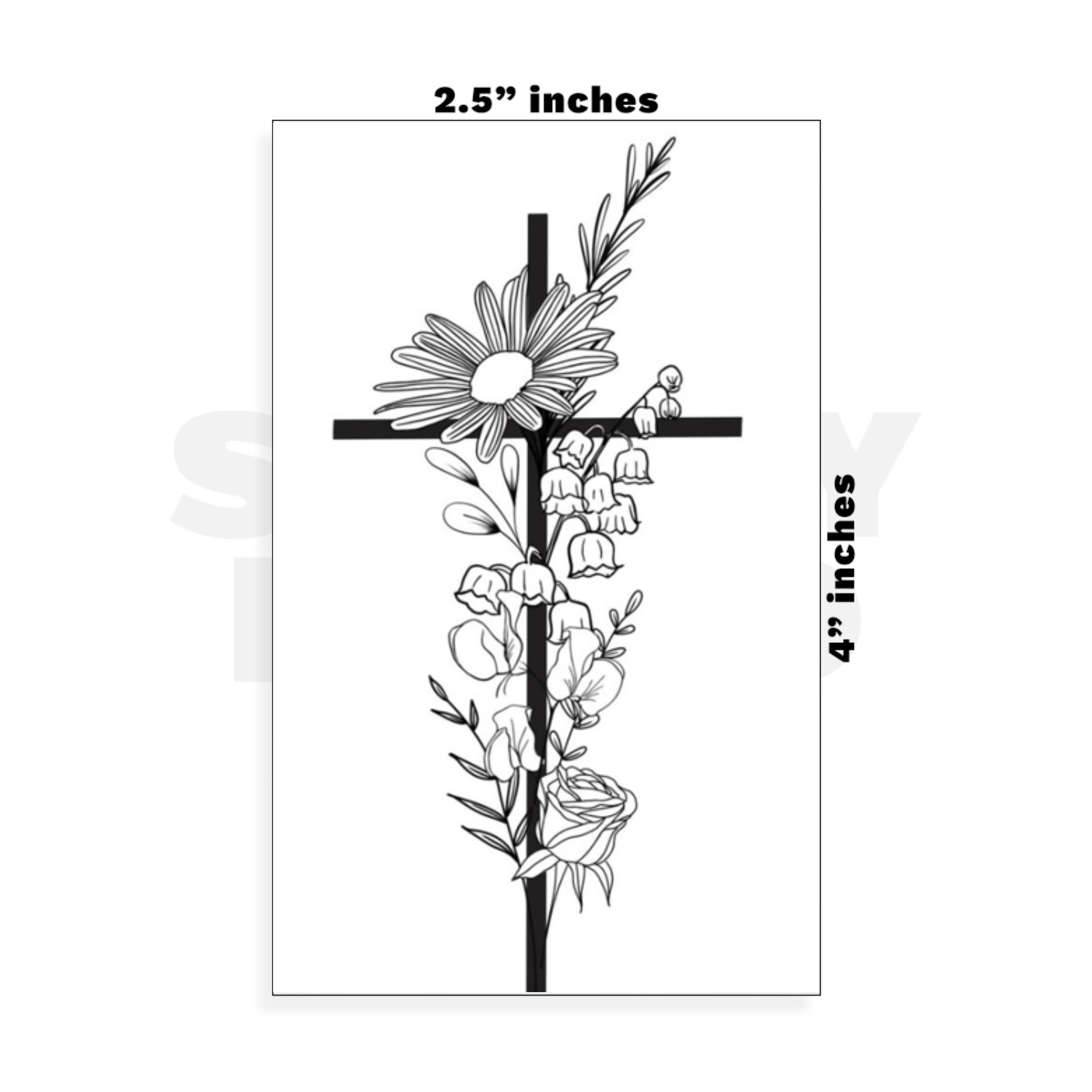 Custom Small - 2.5in x 4in