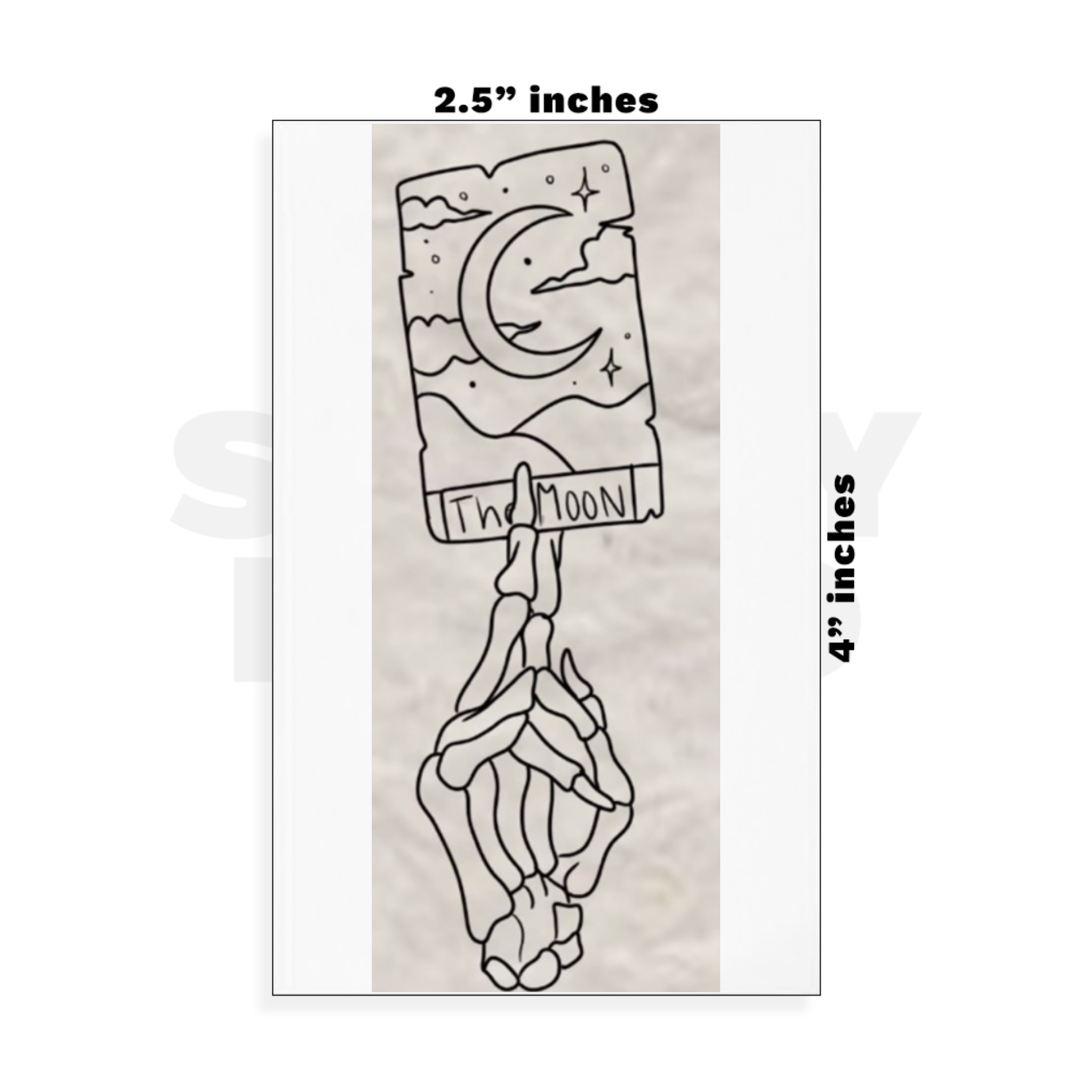 Custom Small - 2.5in x 4in