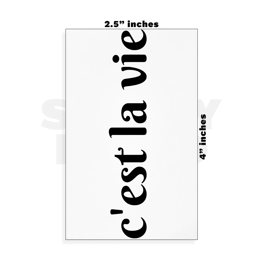 Custom Small - 2.5in x 4in