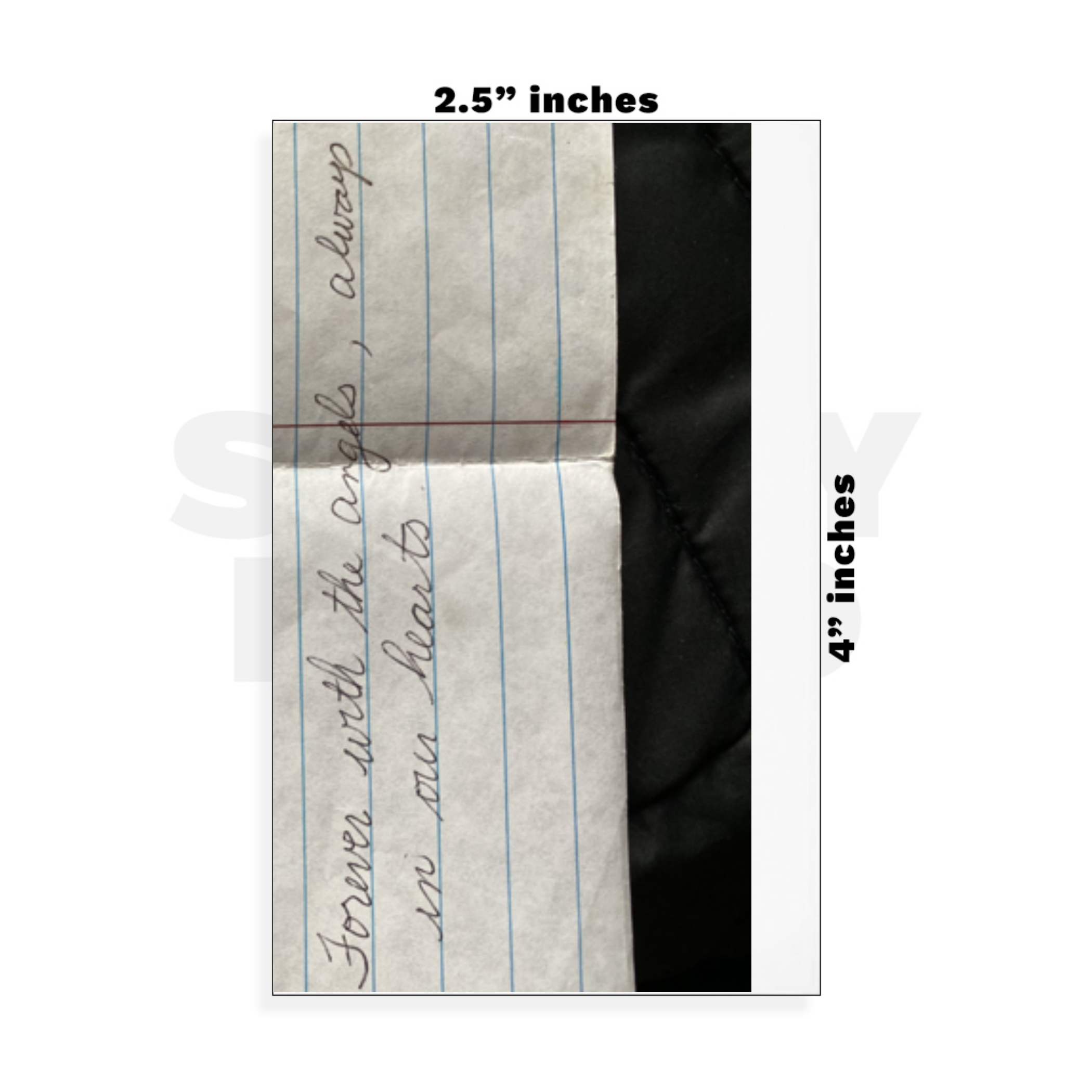 Custom Small - 2.5in x 4in