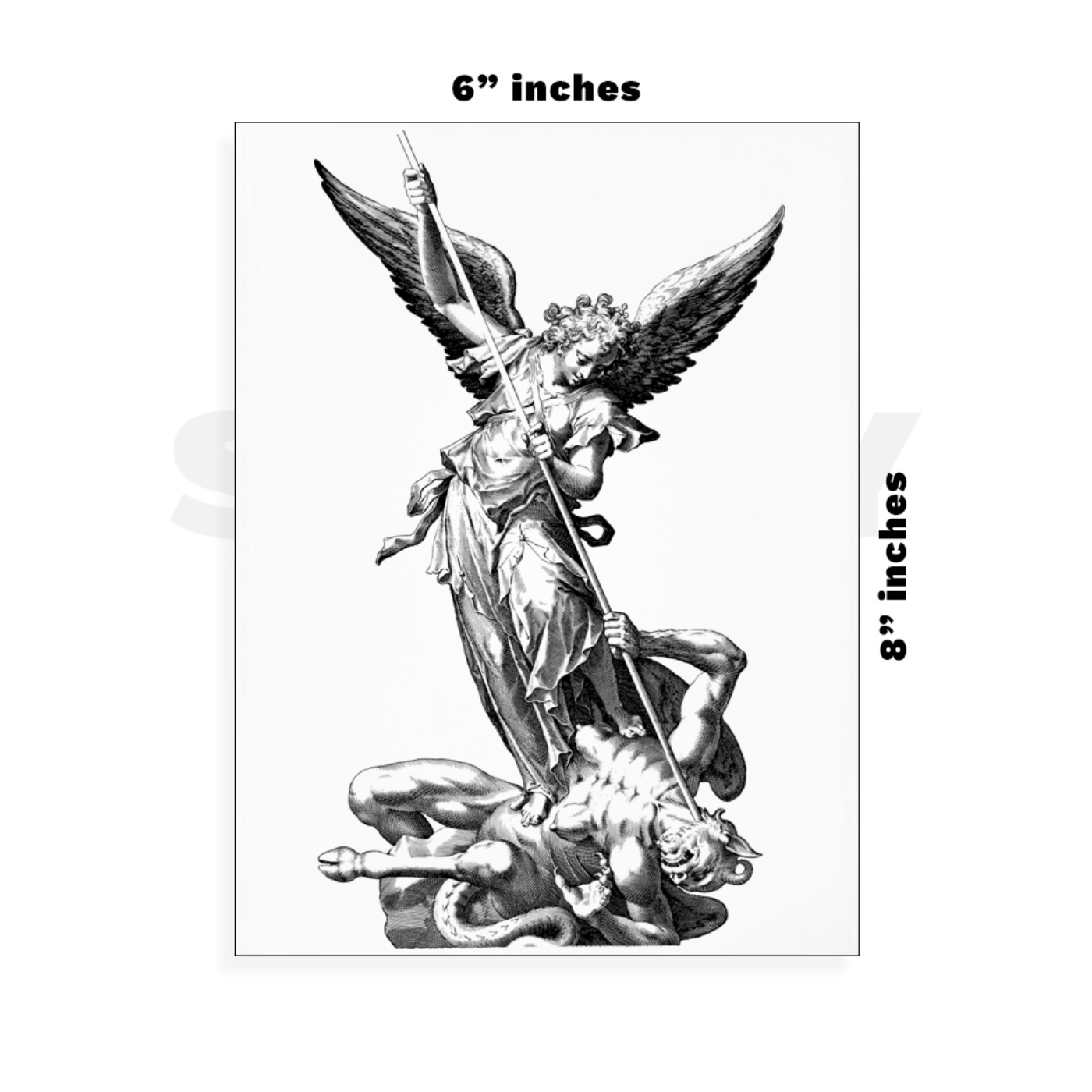 Custom Large - 6in x 8.5in