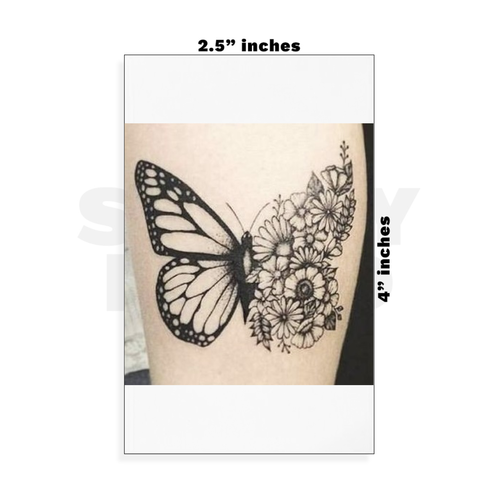 Custom Small - 2.5in x 4in