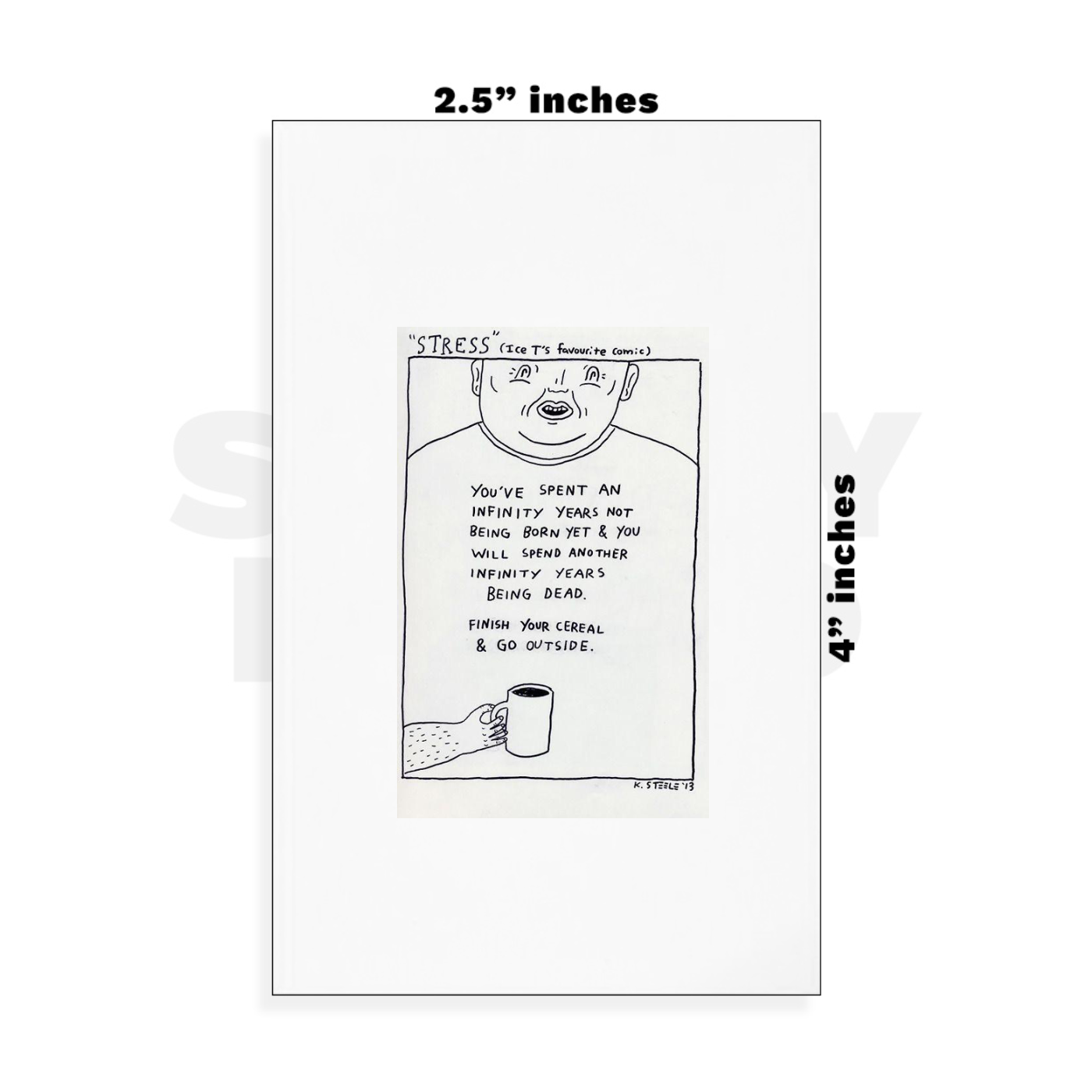 Custom Small - 2.5in x 4in