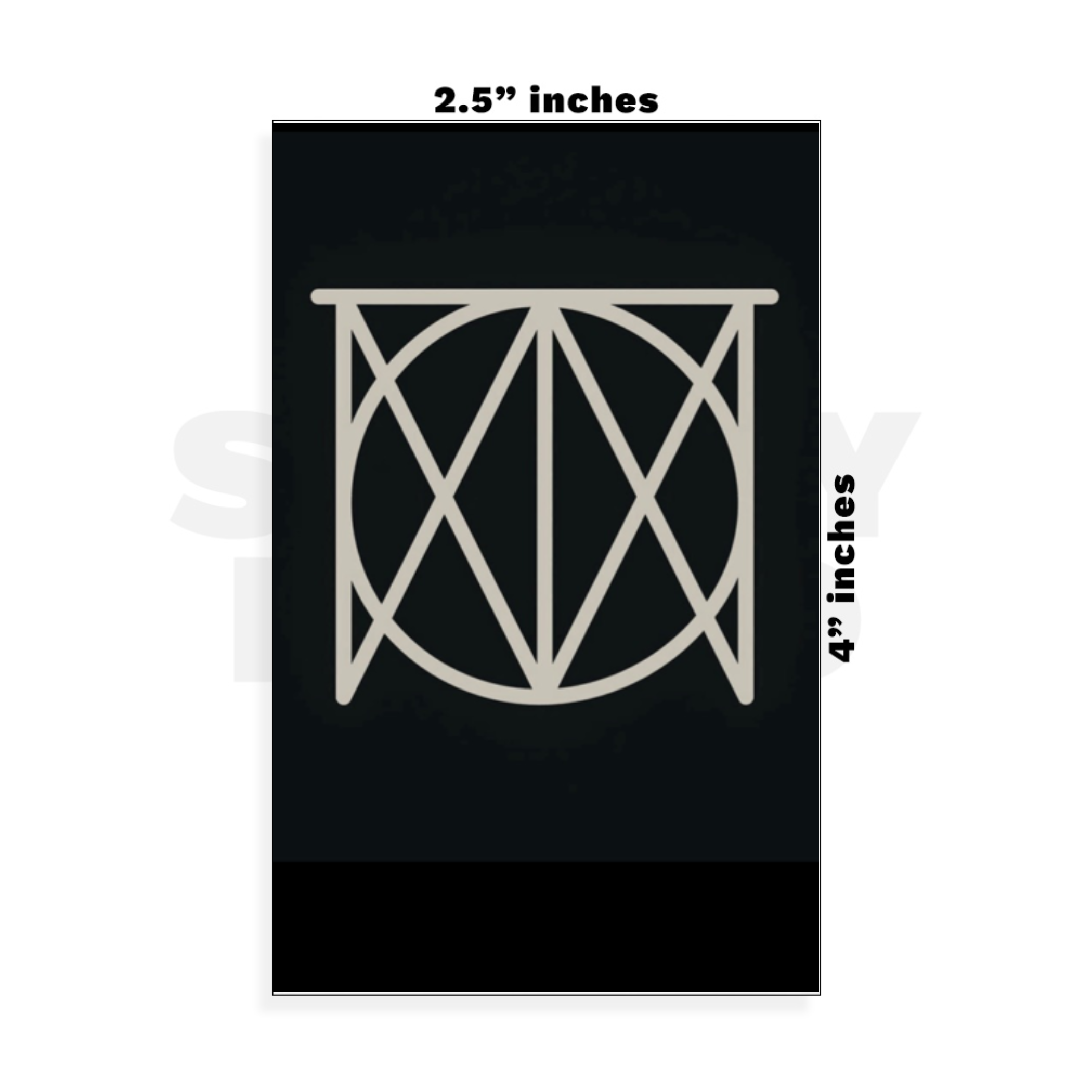 Custom Small - 2.5in x 4in
