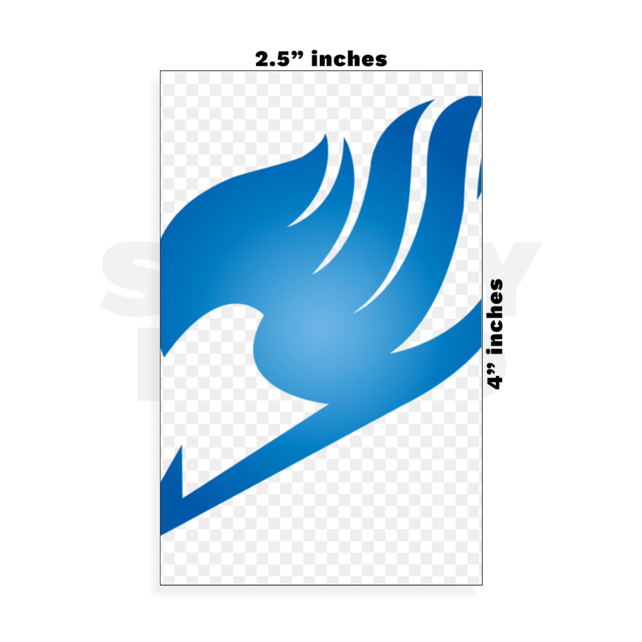 Custom Small - 2.5in x 4in