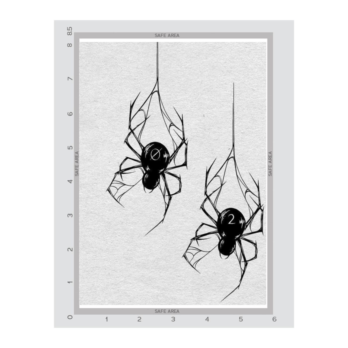 6" x 8.5"