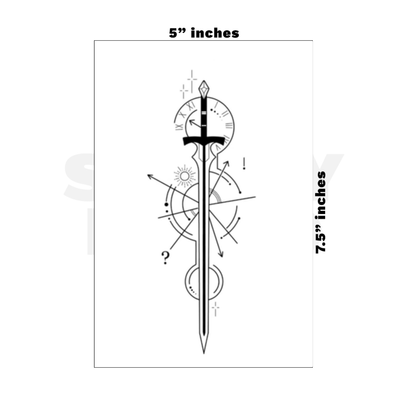 Custom Medium - 5in x 7.5in