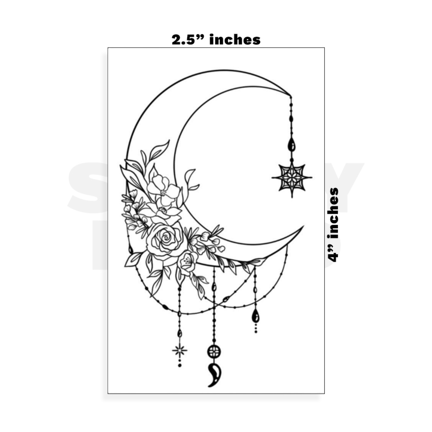 Custom Small - 2.5in x 4in