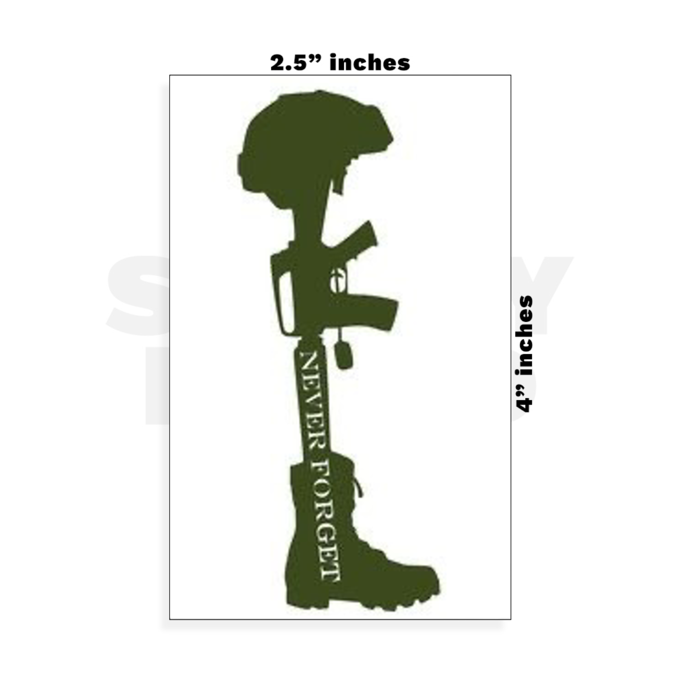 Custom Small - 2.5in x 4in