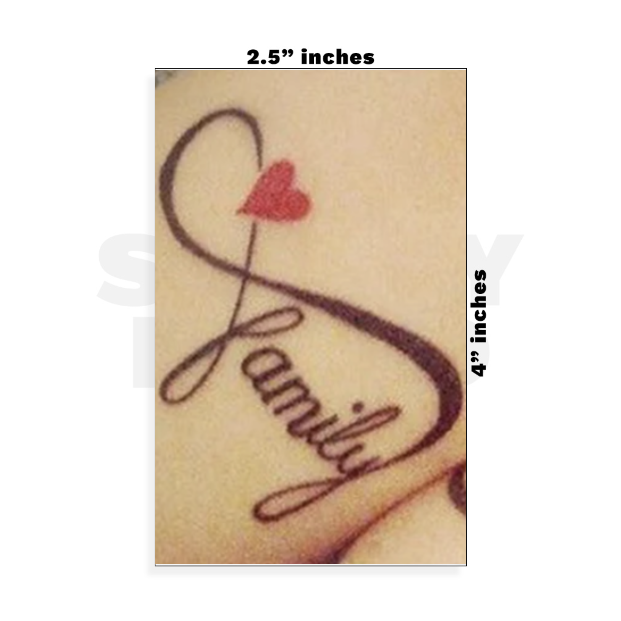 Custom Small - 2.5in x 4in