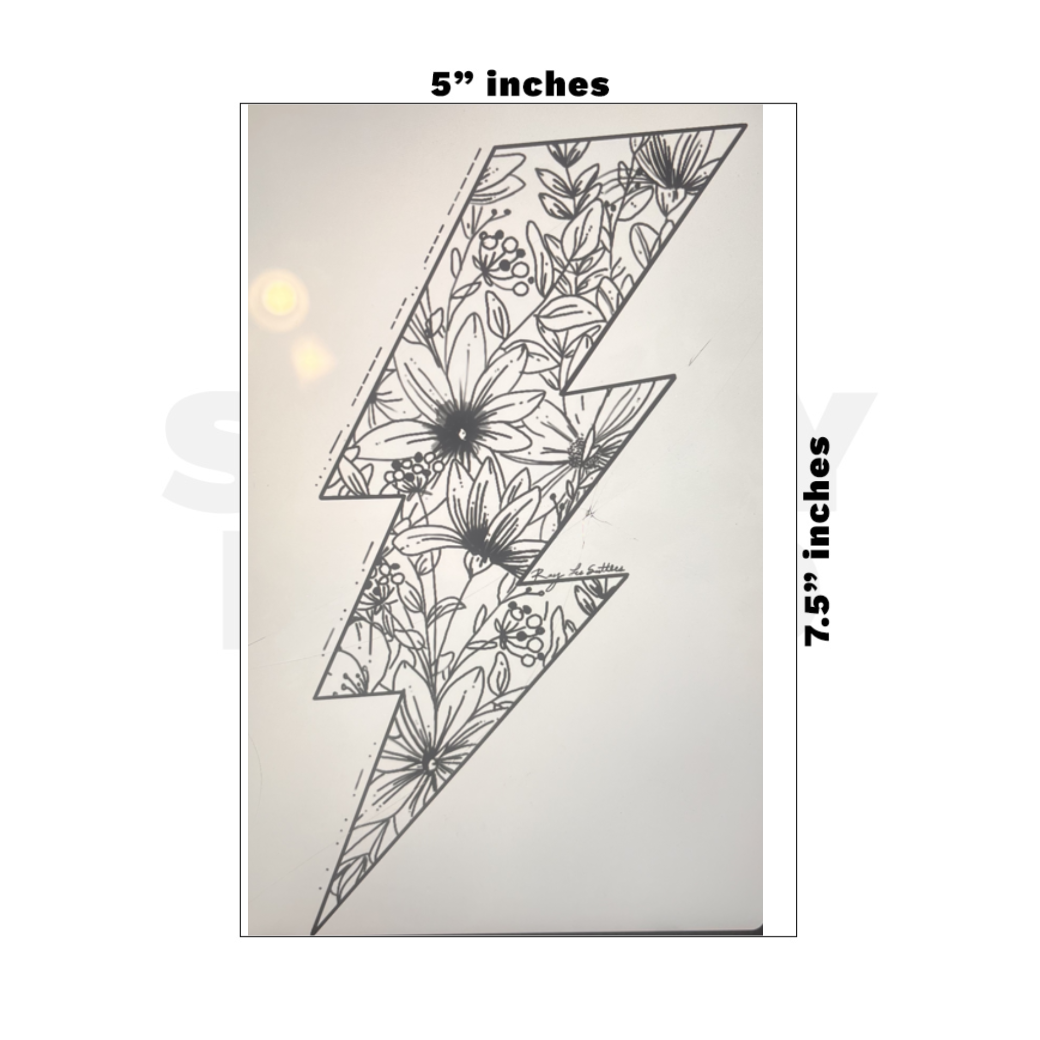 Custom Medium - 5in x 7.5in