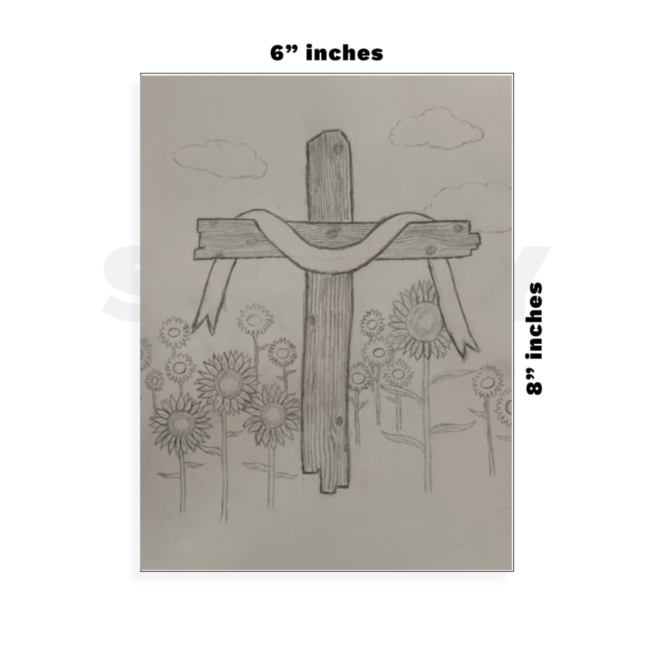 Custom Large - 6in x 8.5in