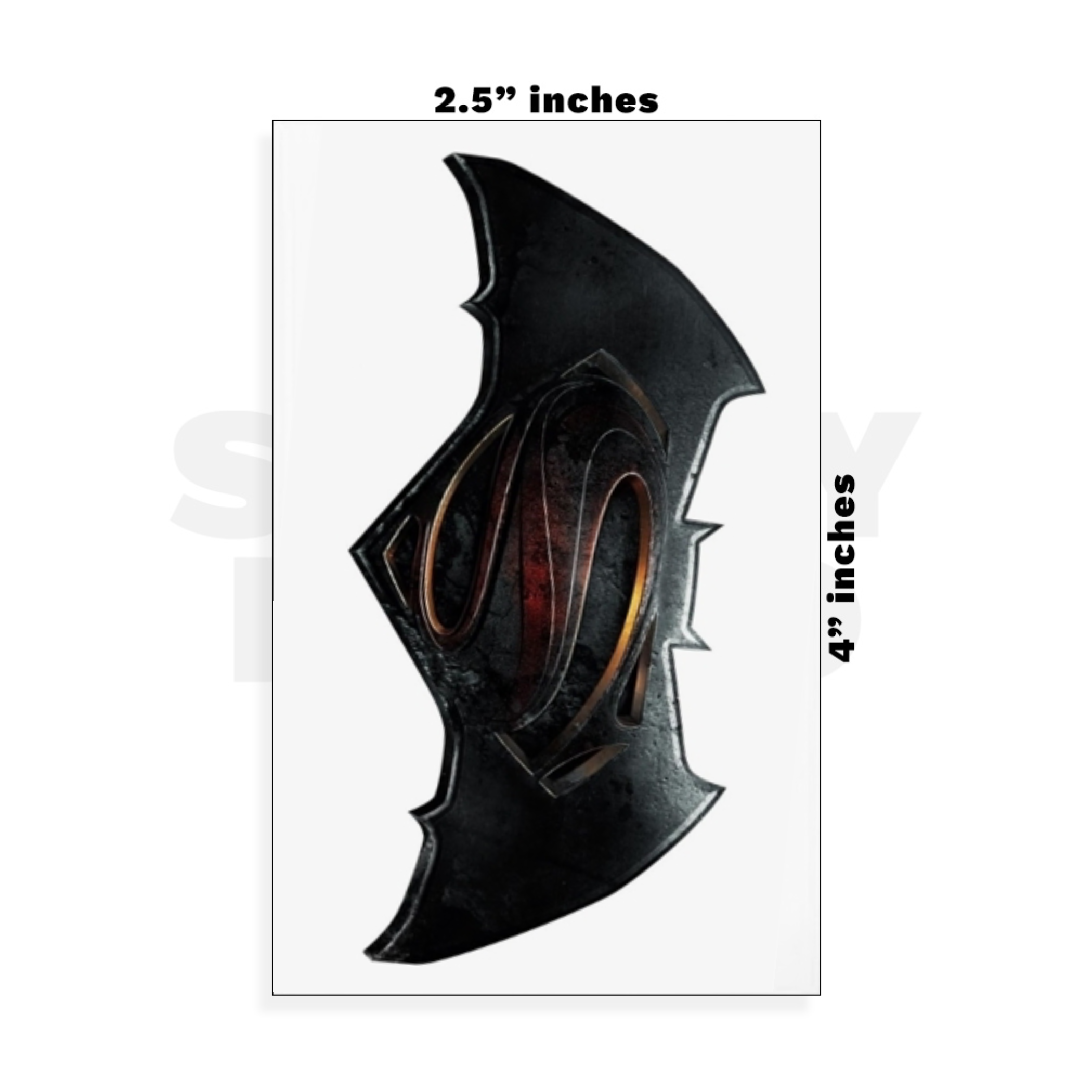 Custom Small - 2.5in x 4in