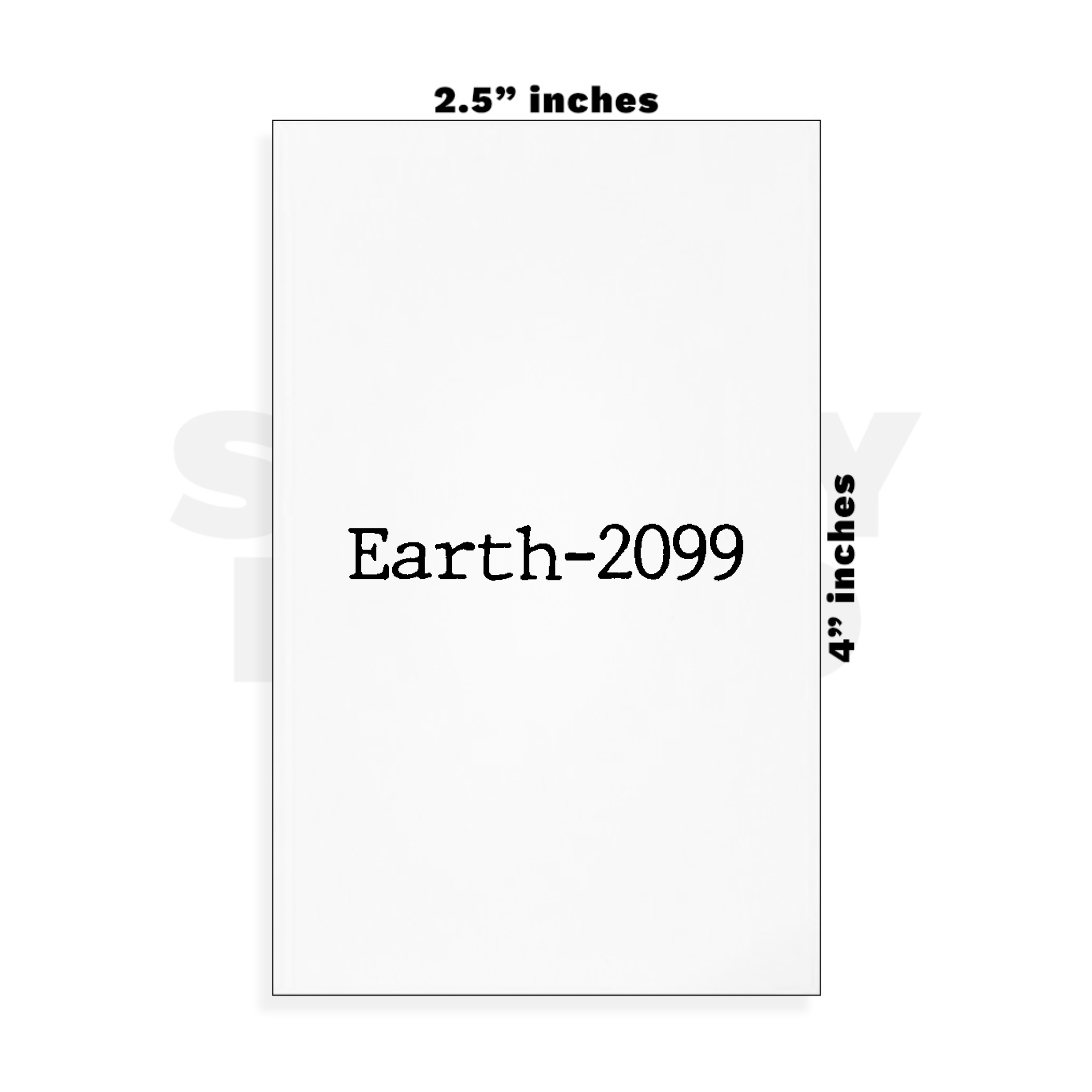 Custom Small - 2.5in x 4in