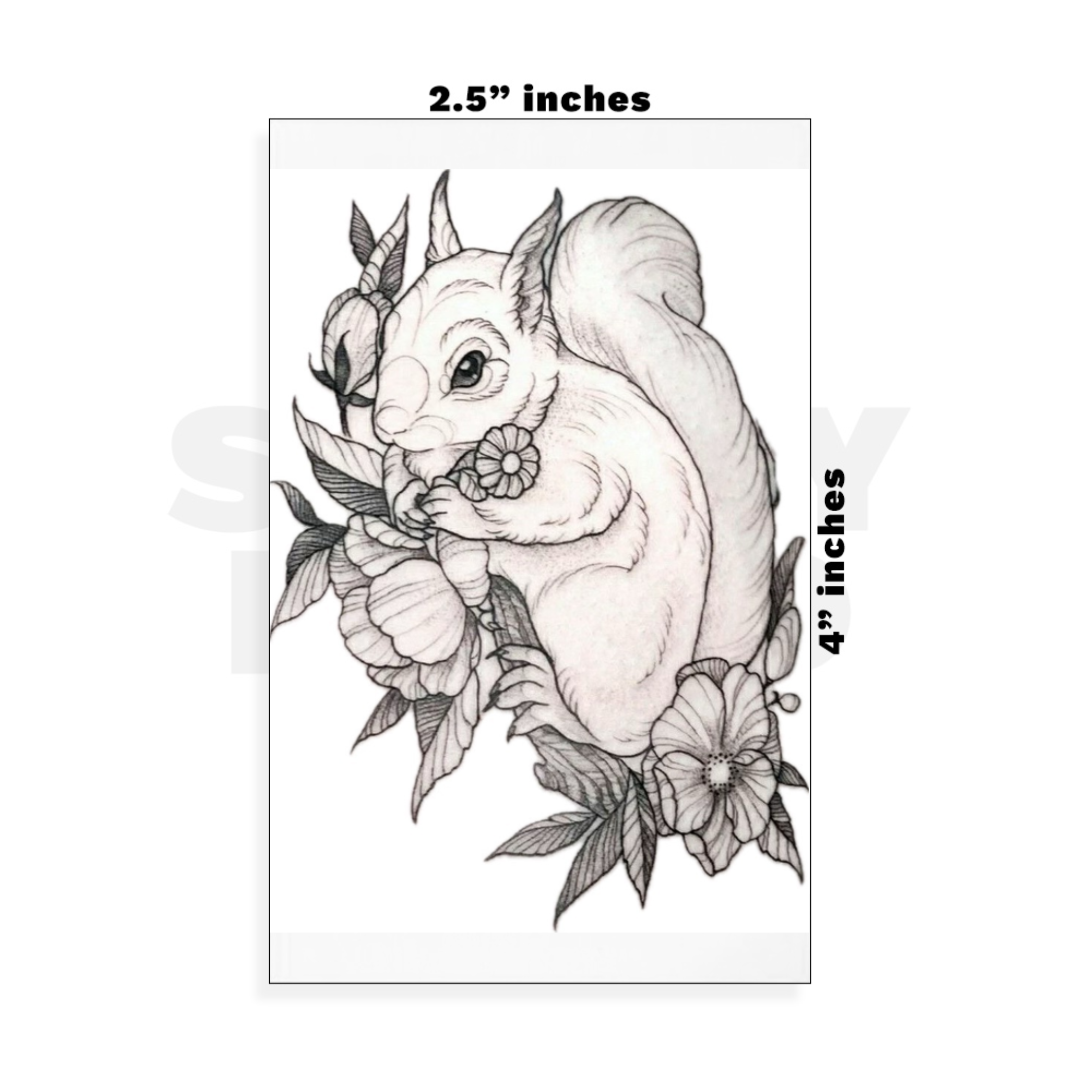 Custom Small - 2.5in x 4in