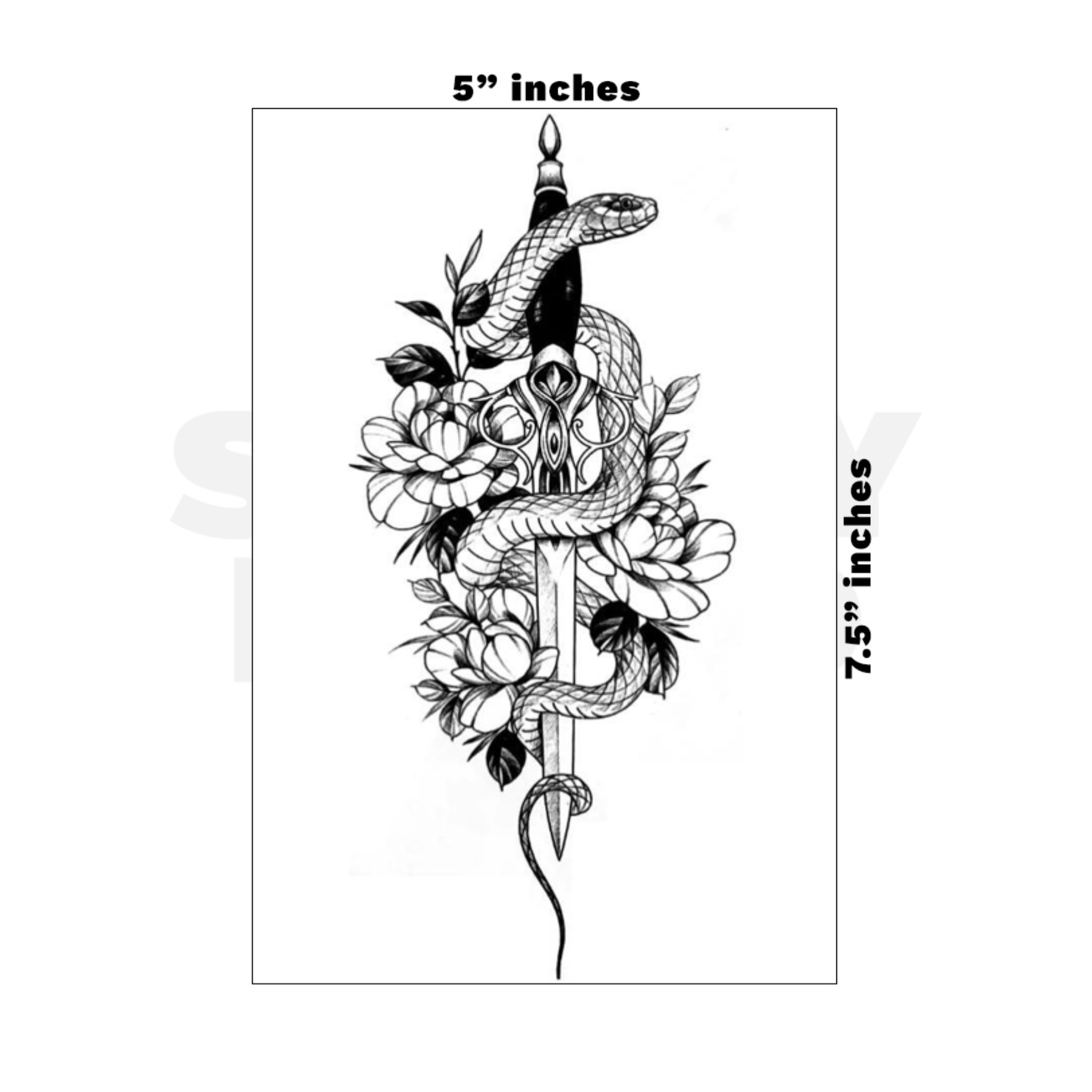 Custom Medium - 5in x 7.5in