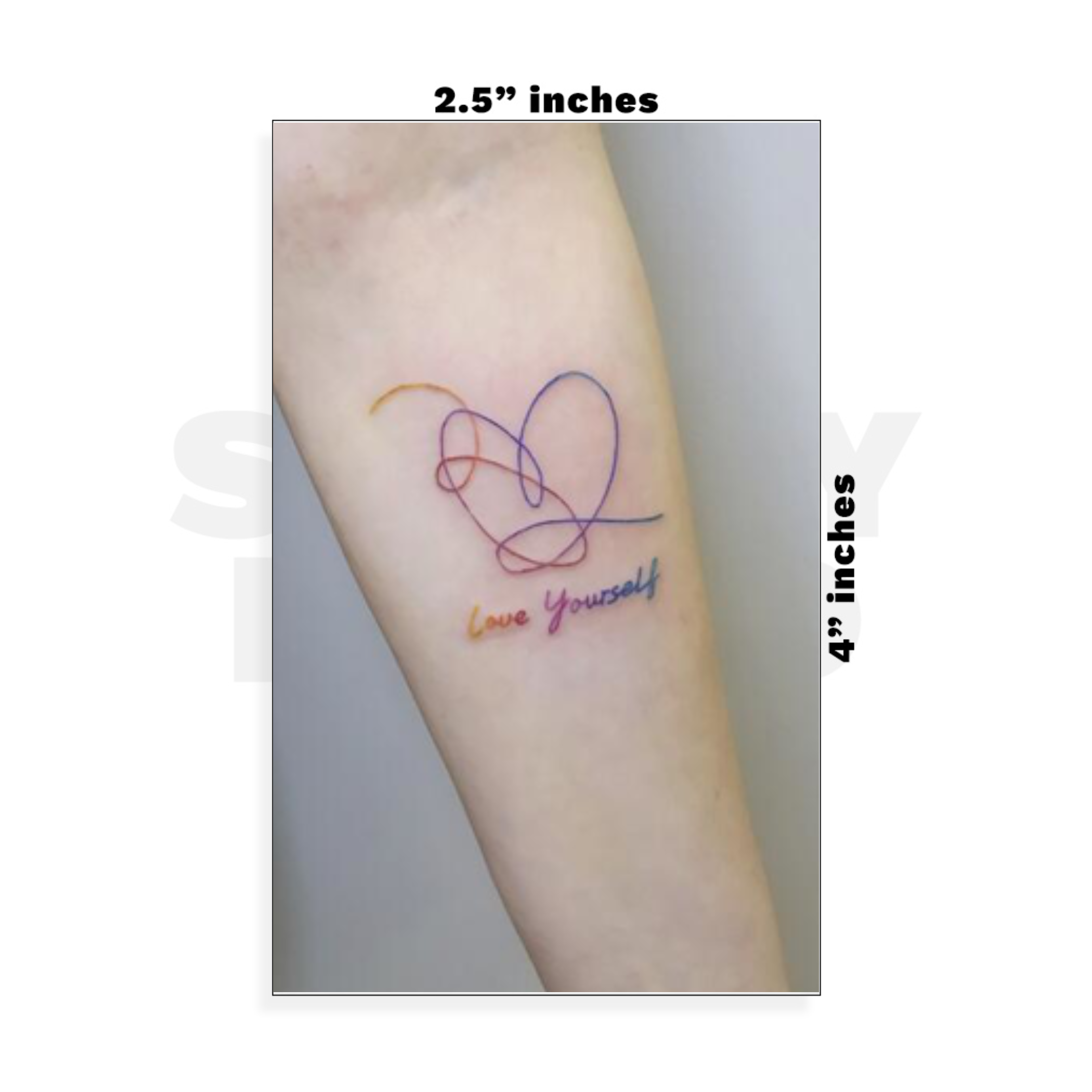 Custom Small - 2.5in x 4in