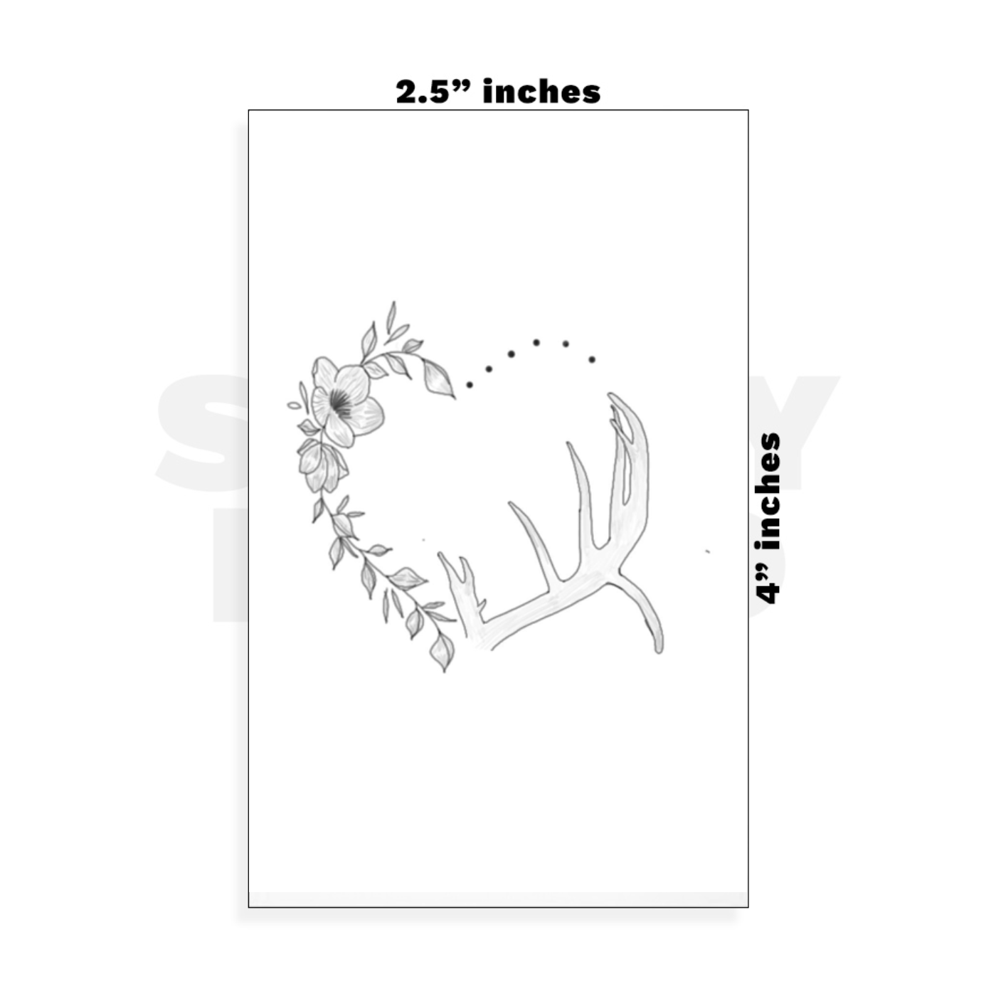 Custom Small - 2.5in x 4in