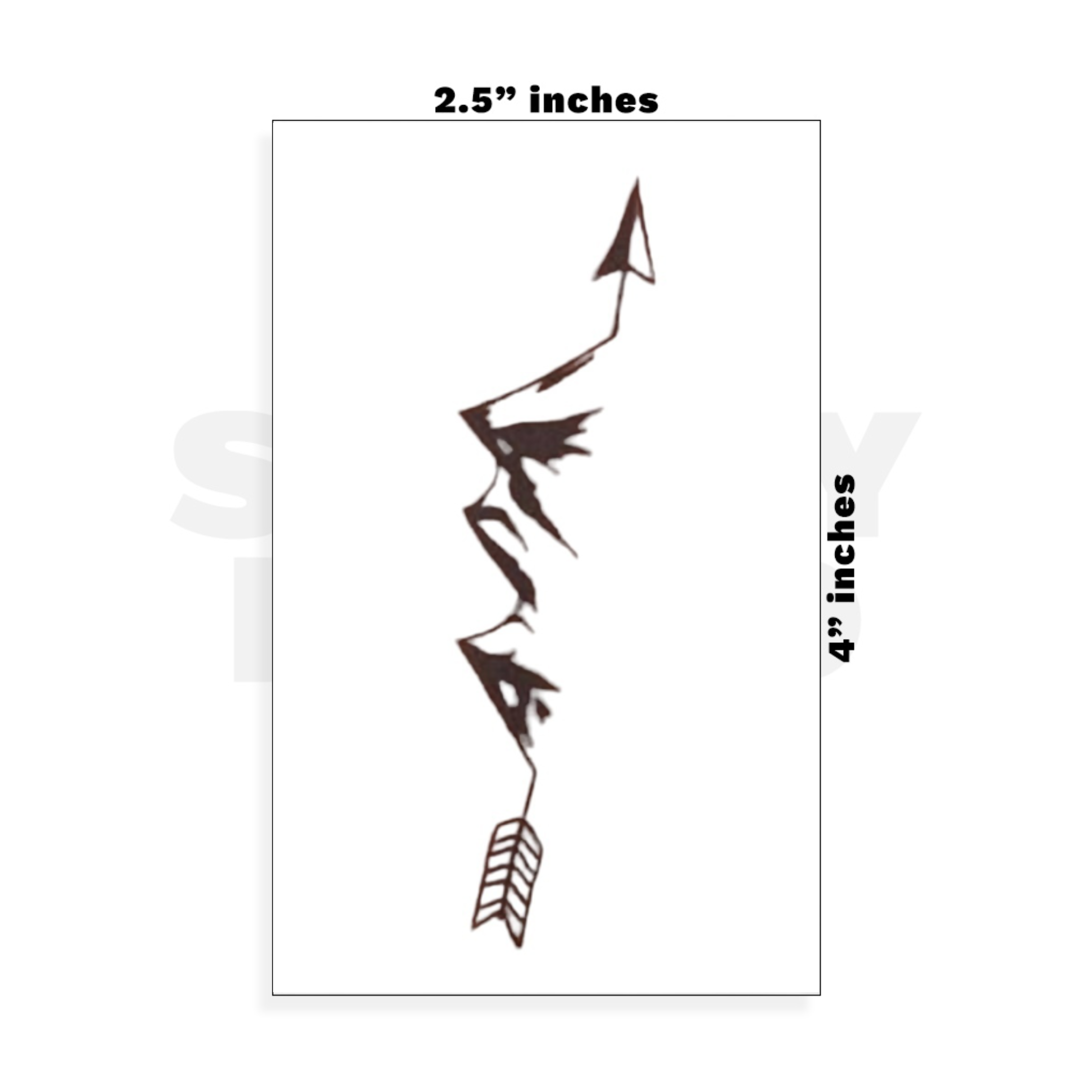 Custom Small - 2.5in x 4in