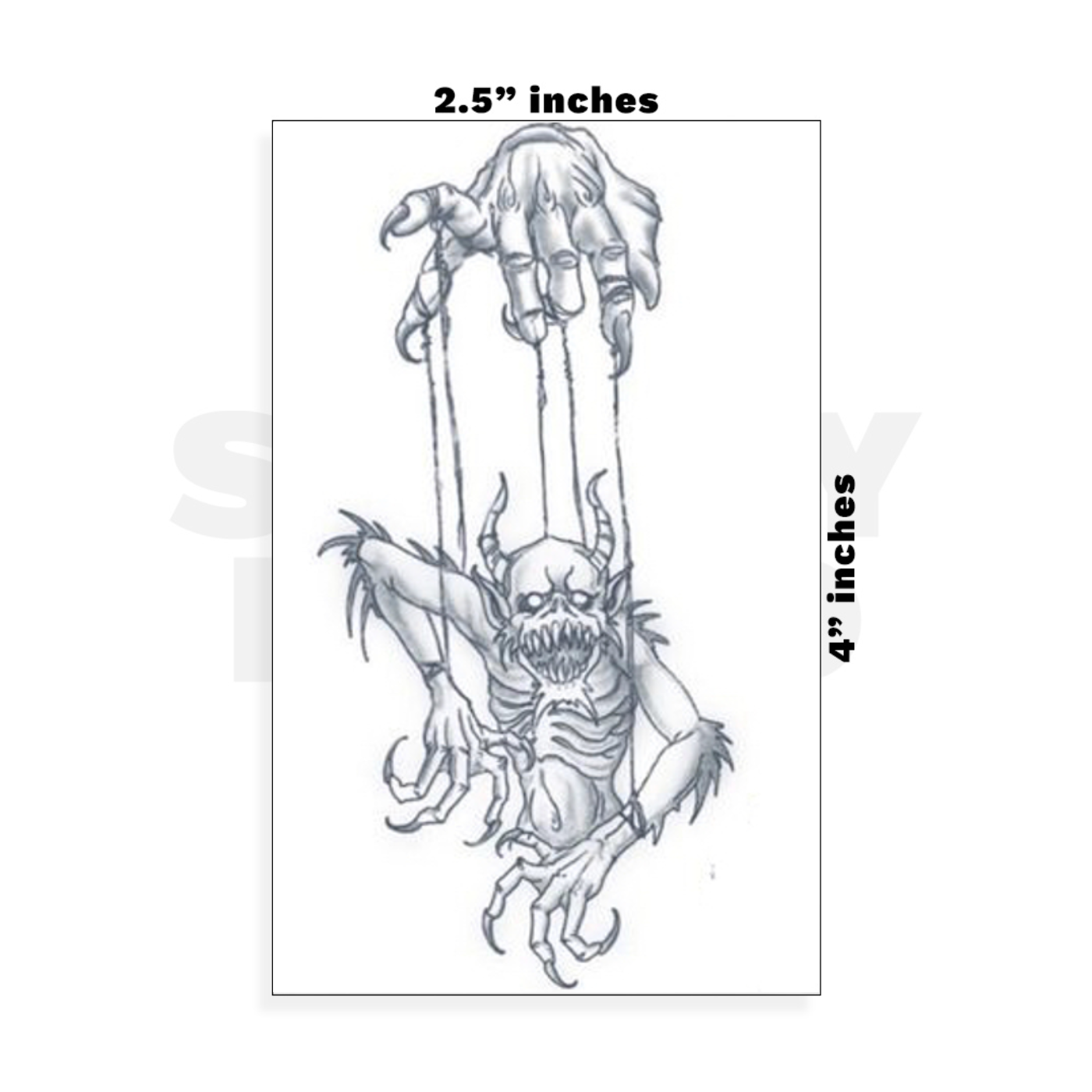 Custom Small - 2.5in x 4in