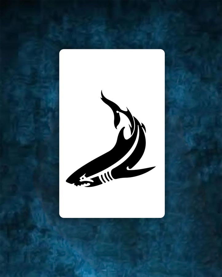 Tribal Shark Tattoo