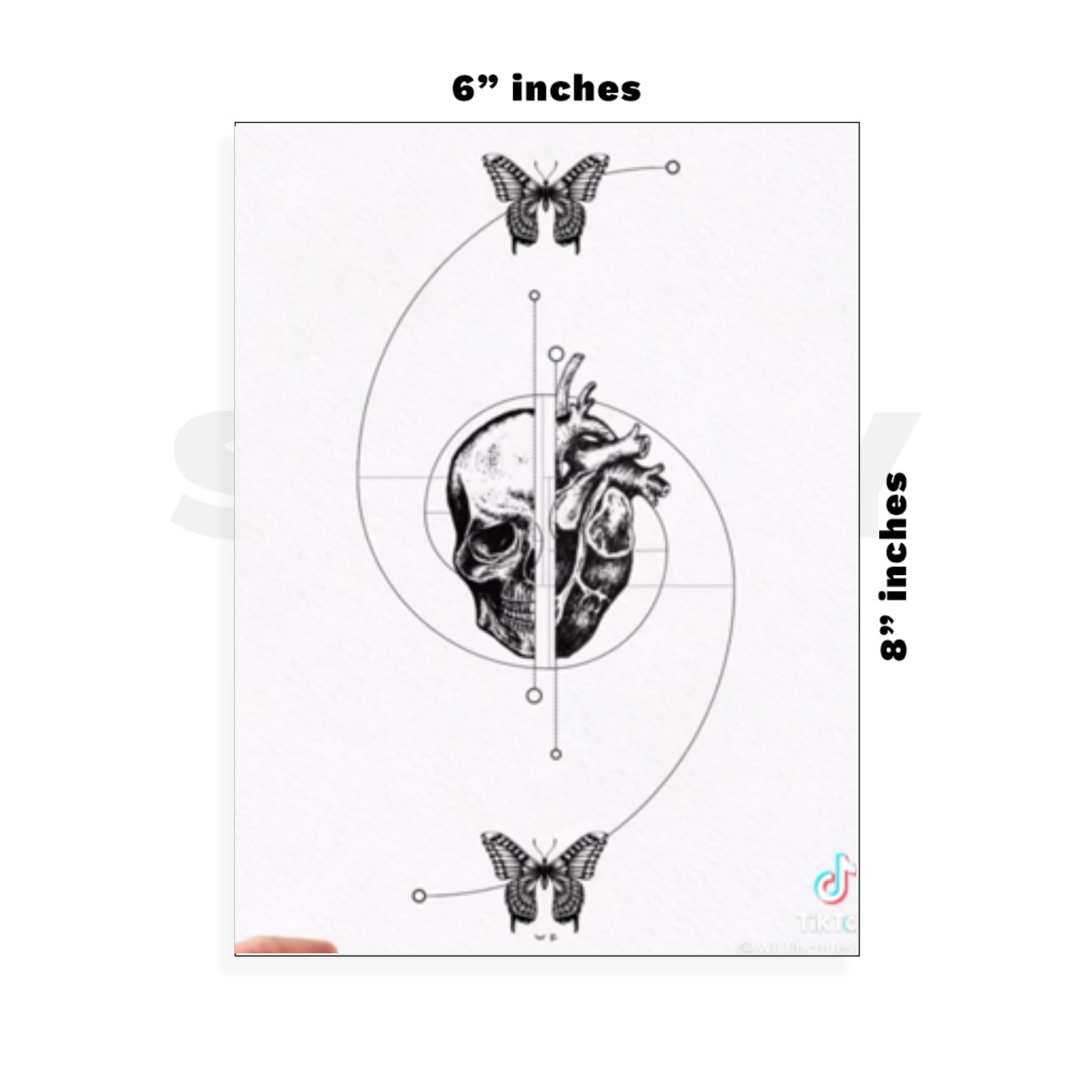 Custom Large - 6in x 8.5in