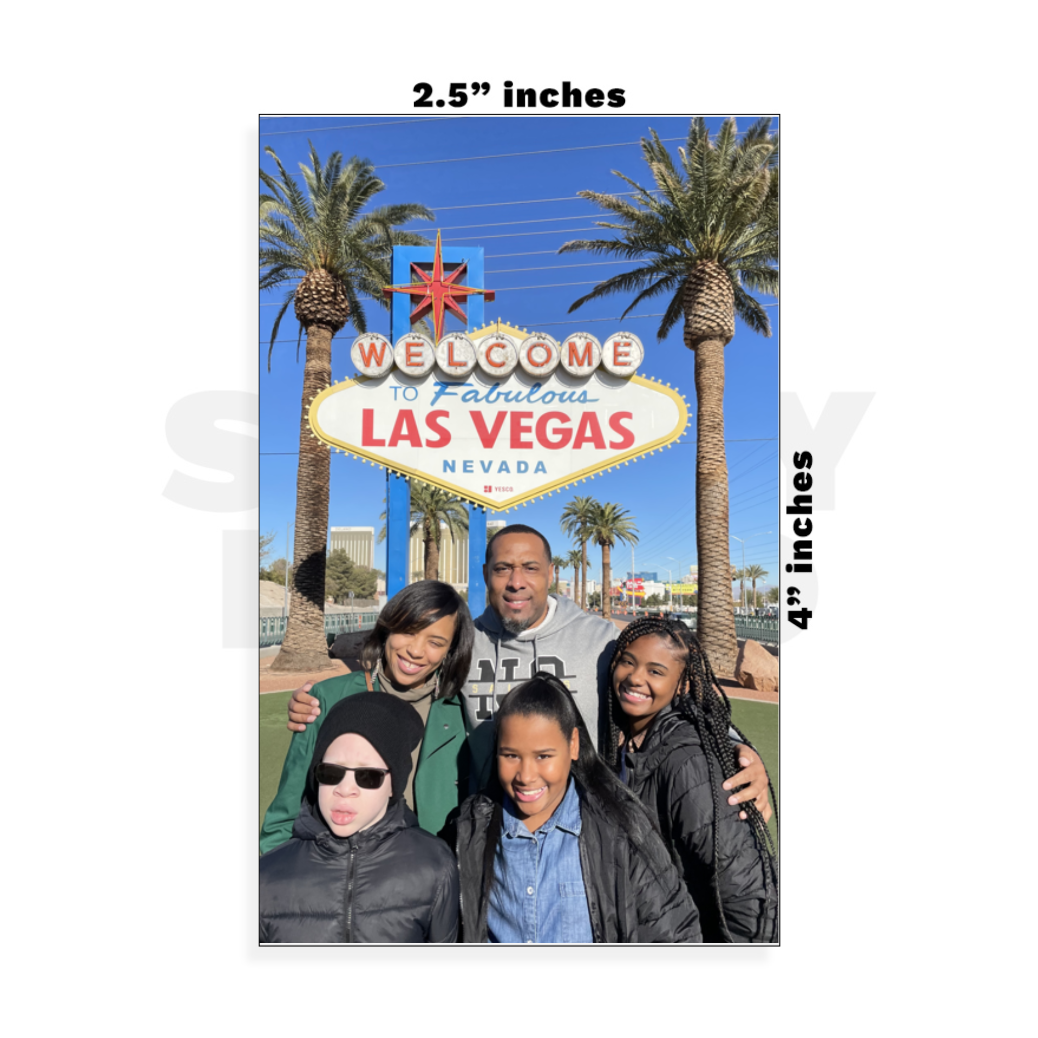 Custom Small - 2.5in x 4in