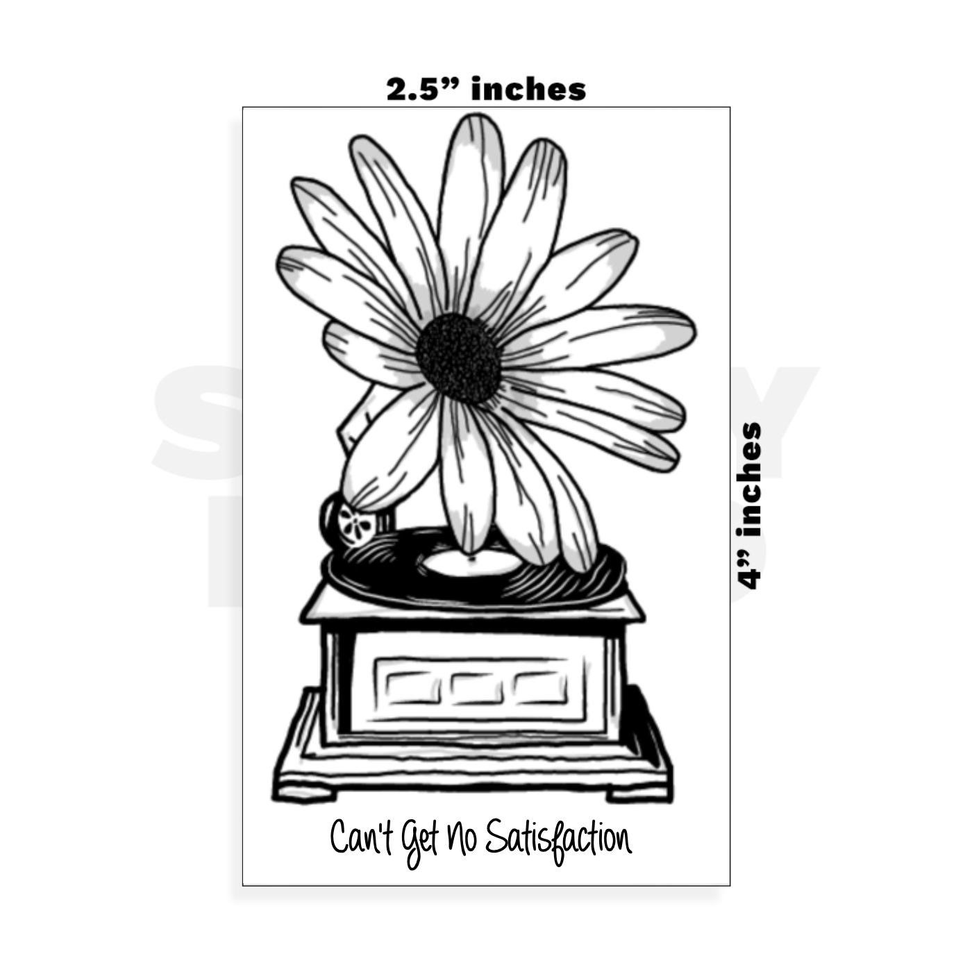 Custom Small - 2.5in x 4in