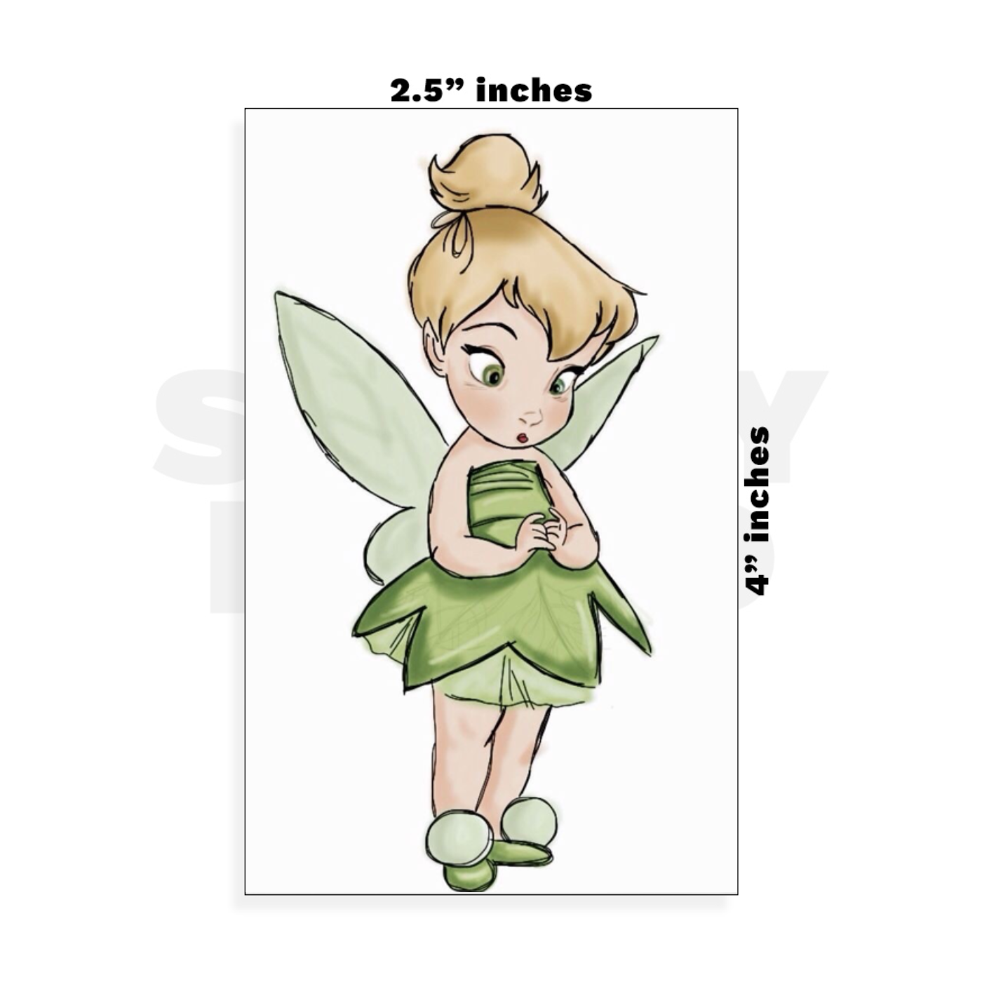 Custom Small - 2.5in x 4in