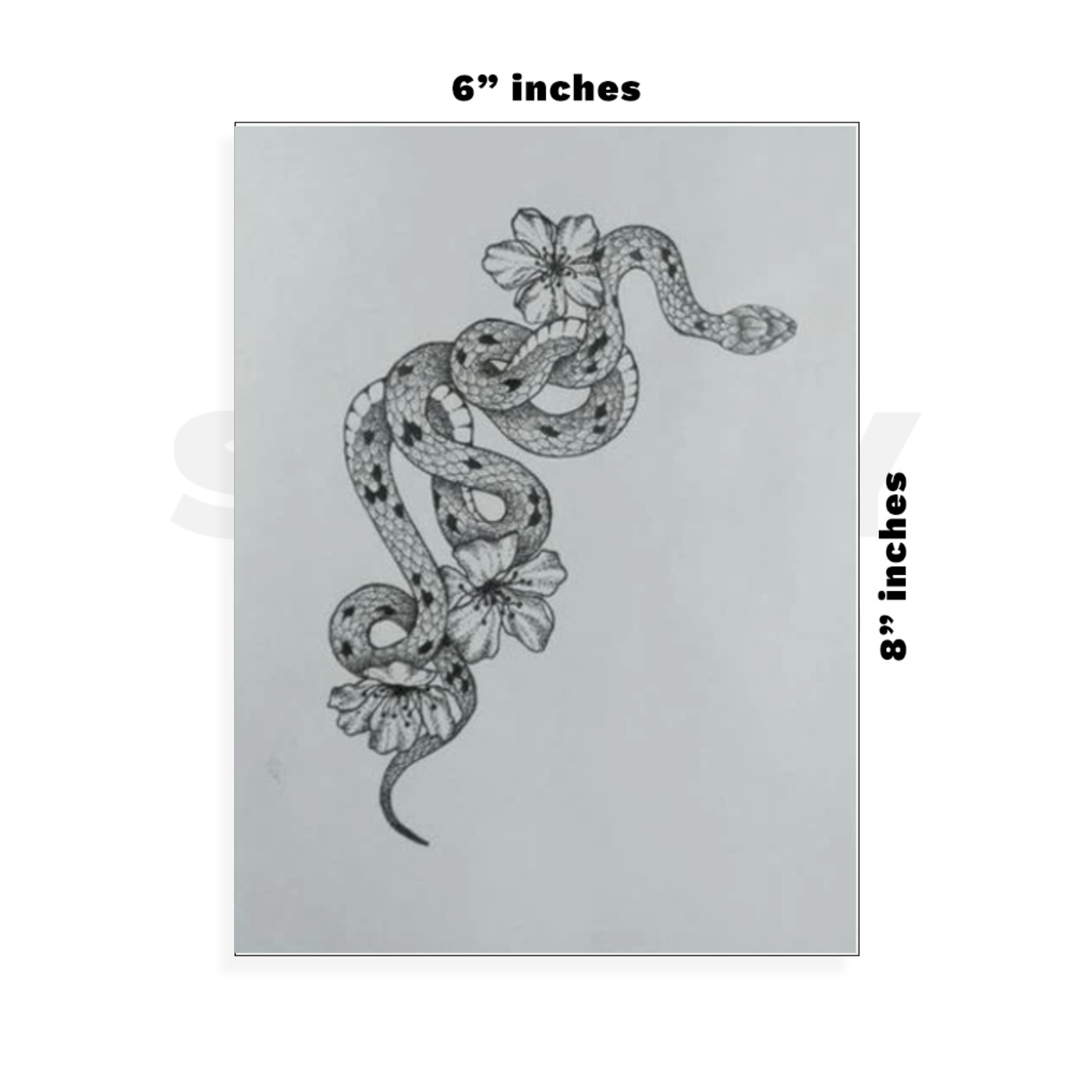 Custom Large - 6in x 8.5in