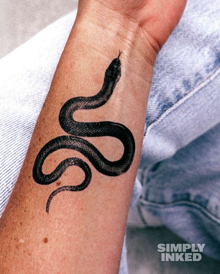 Snake Tattoo - Semi Permanent