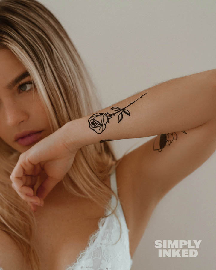 Rose Tattoo - Semi Permanent