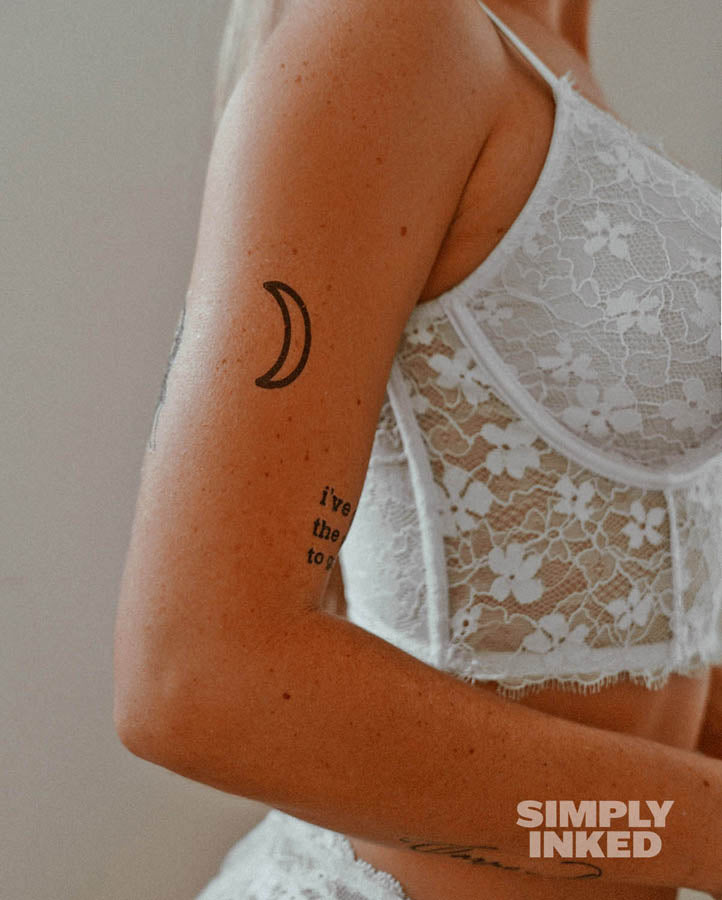 Crescent Moon Tattoo