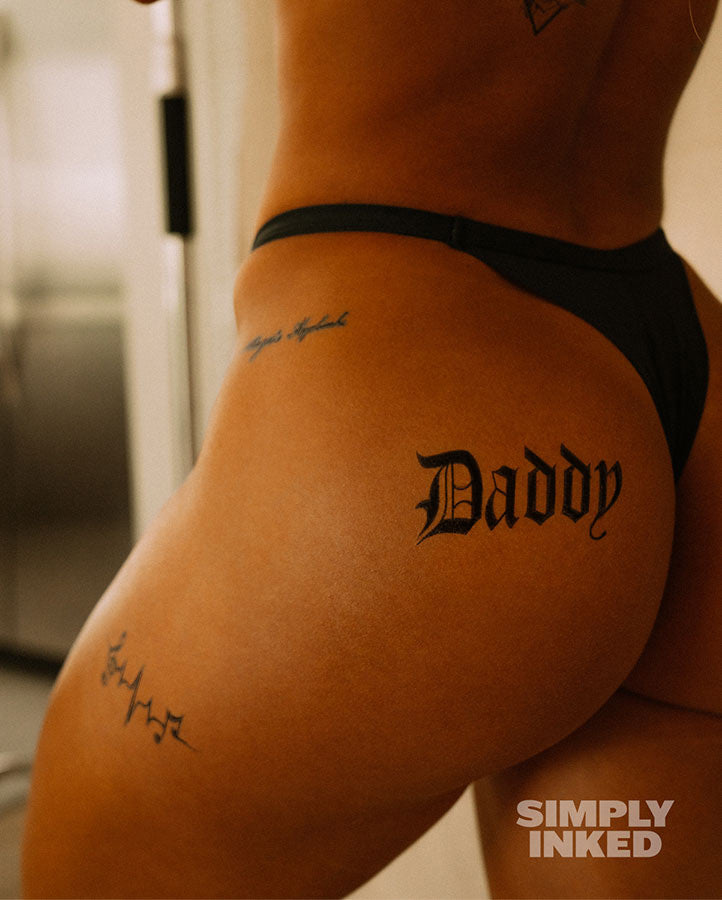 DADDY Tattoo - Semi Permanent