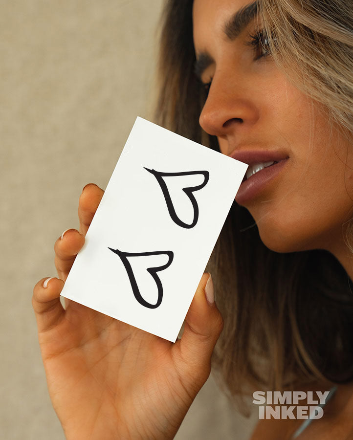 NEW Heart Sketch Tattoo