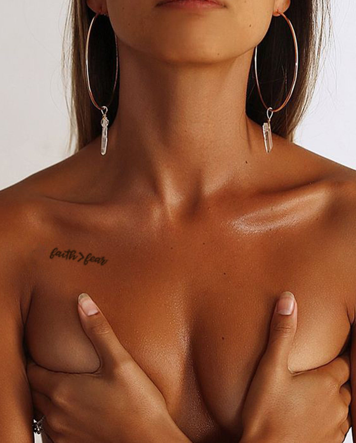 Faith > Fear Tattoo