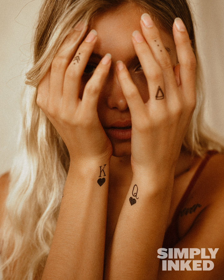 NEW Minimalist Finger Tattoo Bundle