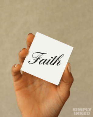 NEW Faith Tattoo