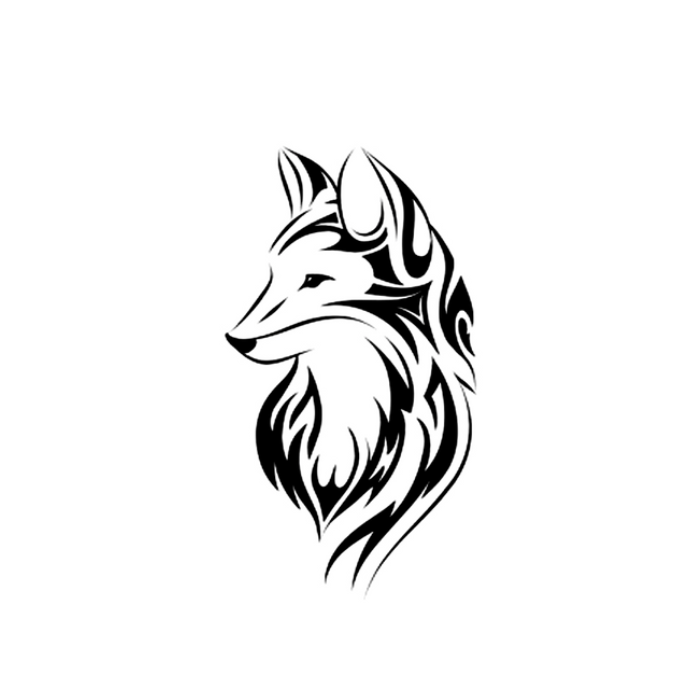 Wolf Lining Tattoo