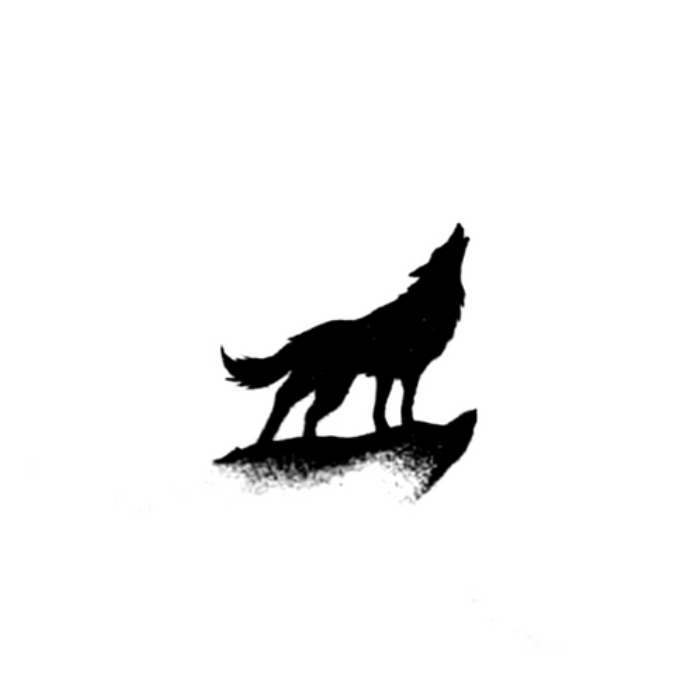 Howling Wolf Tattoo
