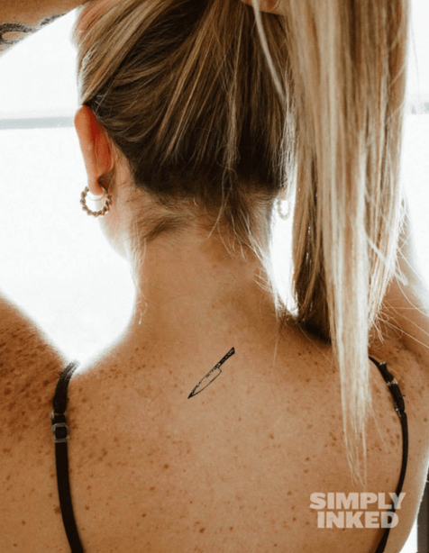 Knife Tattoo