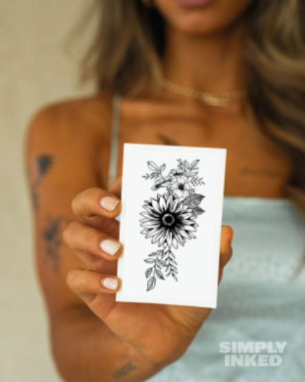 Blossoming Sunflower
