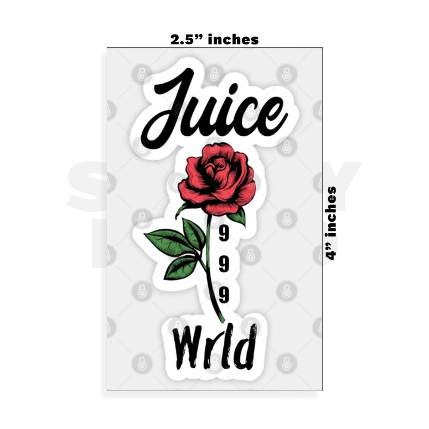 Custom Small - 2.5in x 4in