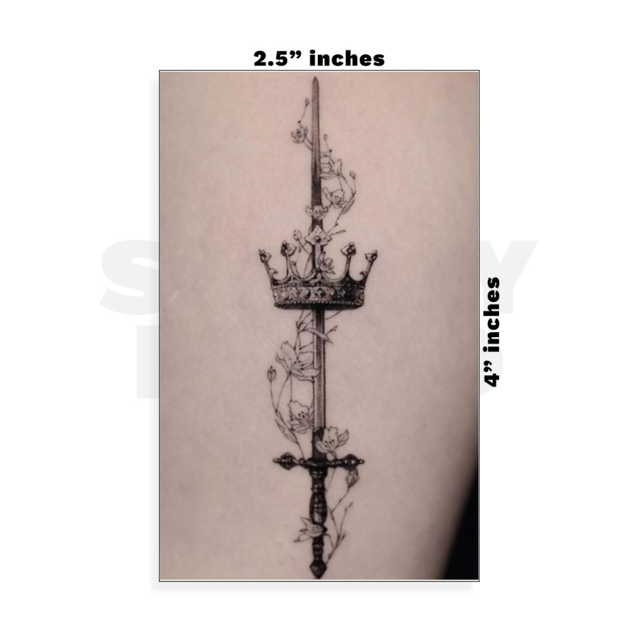 Custom Small - 2.5in x 4in