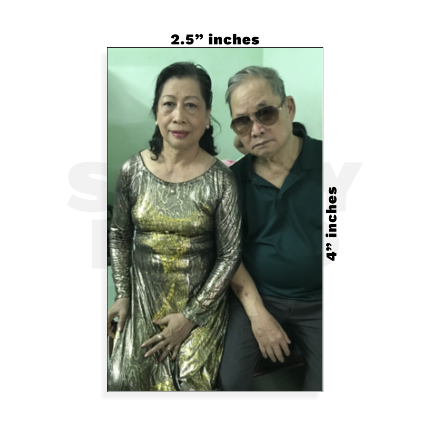 Custom Small - 2.5in x 4in