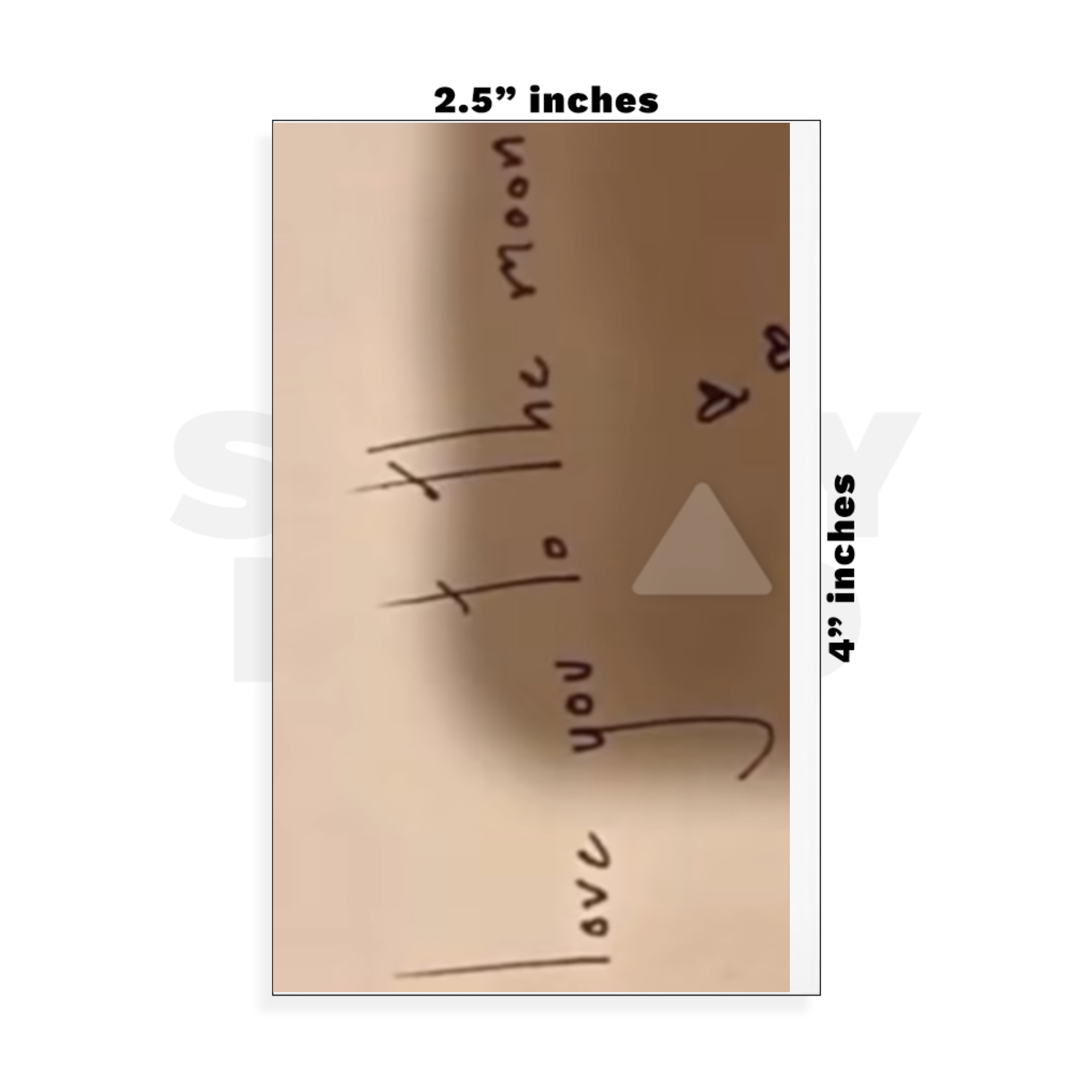 Custom Small - 2.5in x 4in