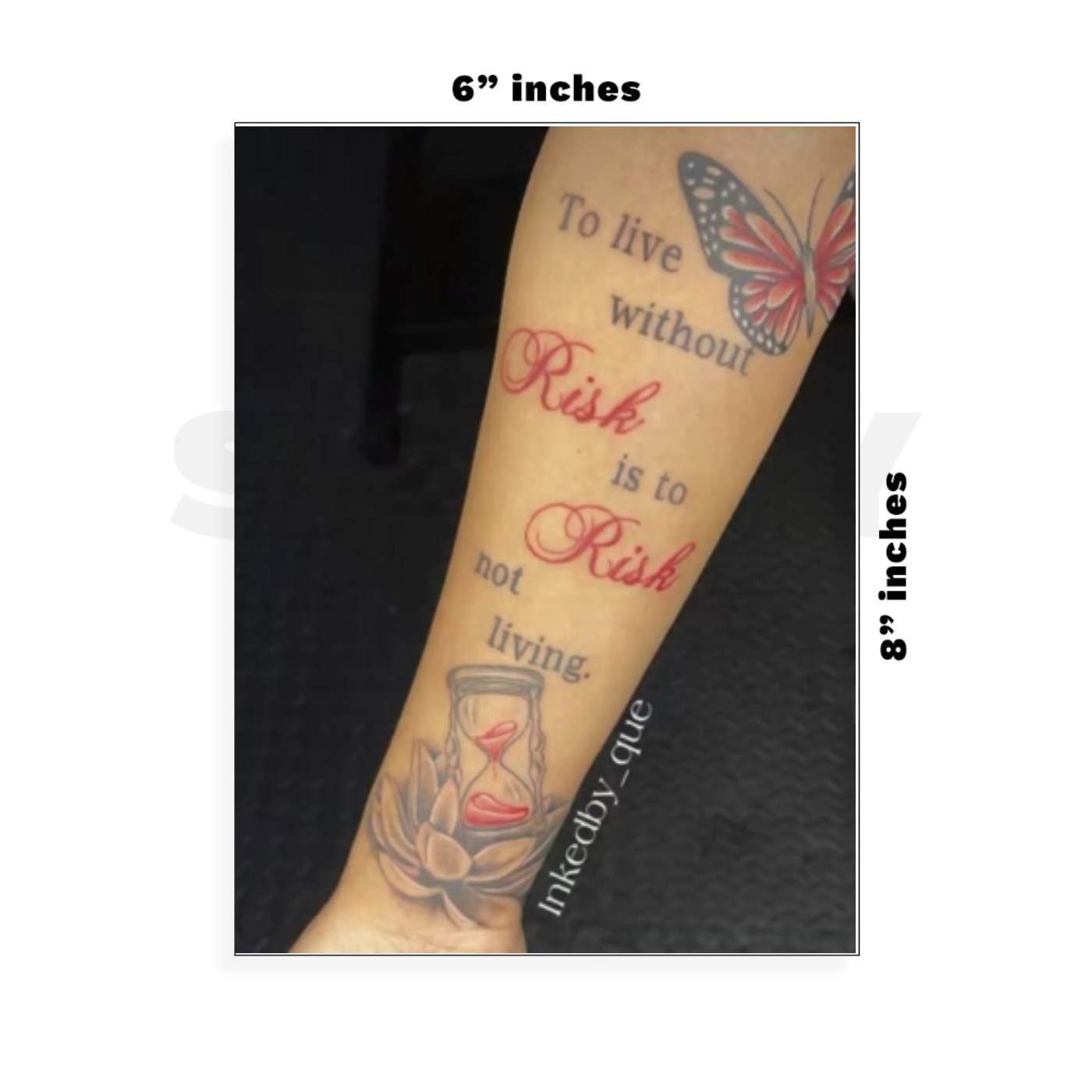 Custom Large - 6in x 8.5in