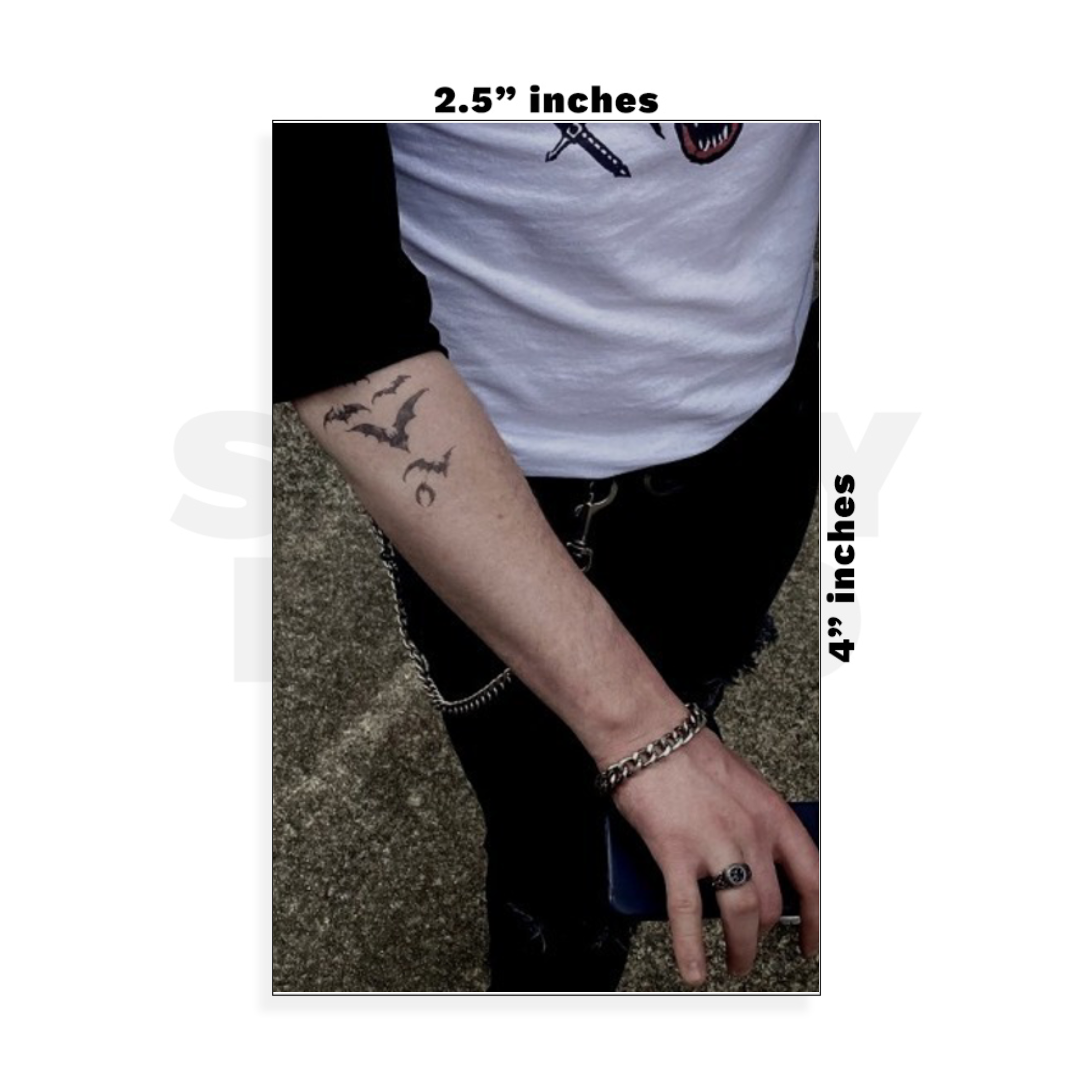 Custom Small - 2.5in x 4in