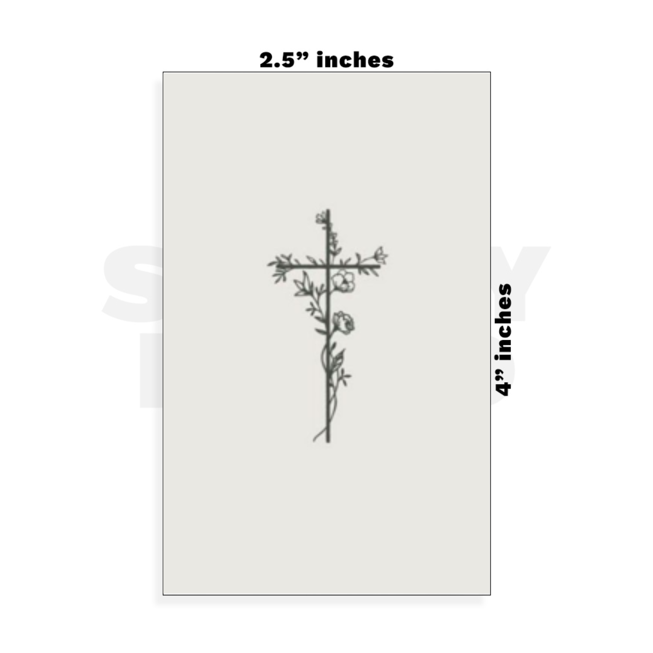 Custom Small - 2.5in x 4in