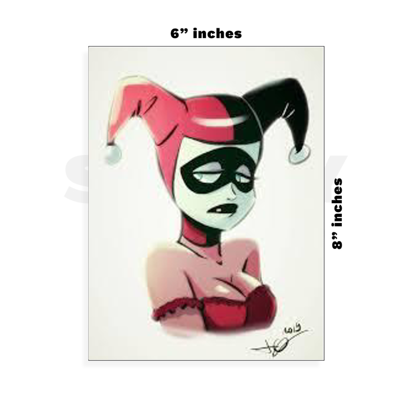 Custom Large - 6in x 8.5in